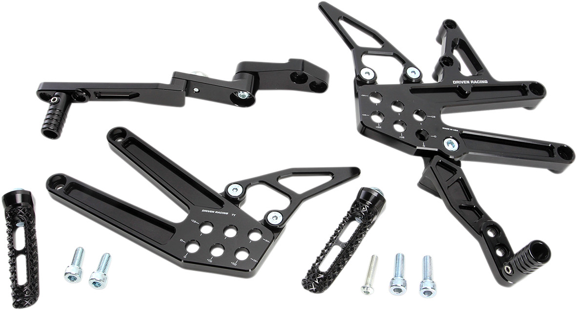 Driven racing TT Rearset - GSXR1 2017-2022 Suzuki GSX-R1000 / 2019-2019 Suzuki GSX-R 1000
