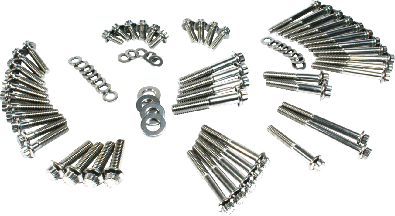 Feuling 12 Point Primary And Transmission Dress Up Kit For Harley Dyna 1999-2005