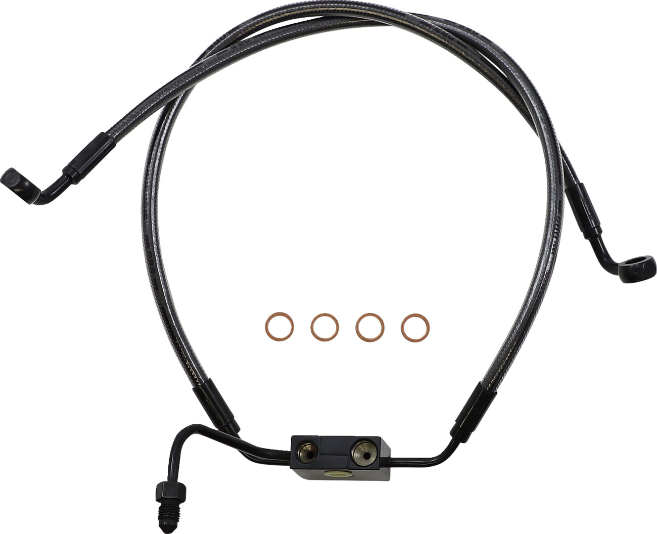 MAGNUM SHIELDING Designer Series Front Lower Brake Line Kit