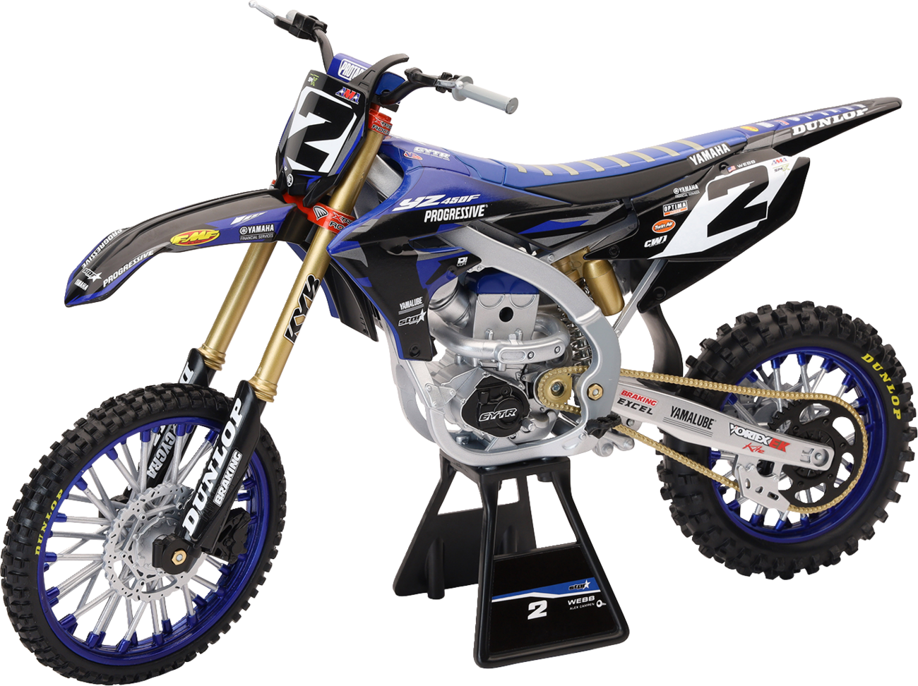 NEW RAY TOYS 1:6 SCALE YAMAHA FACTORY RACING COOPER WEBB