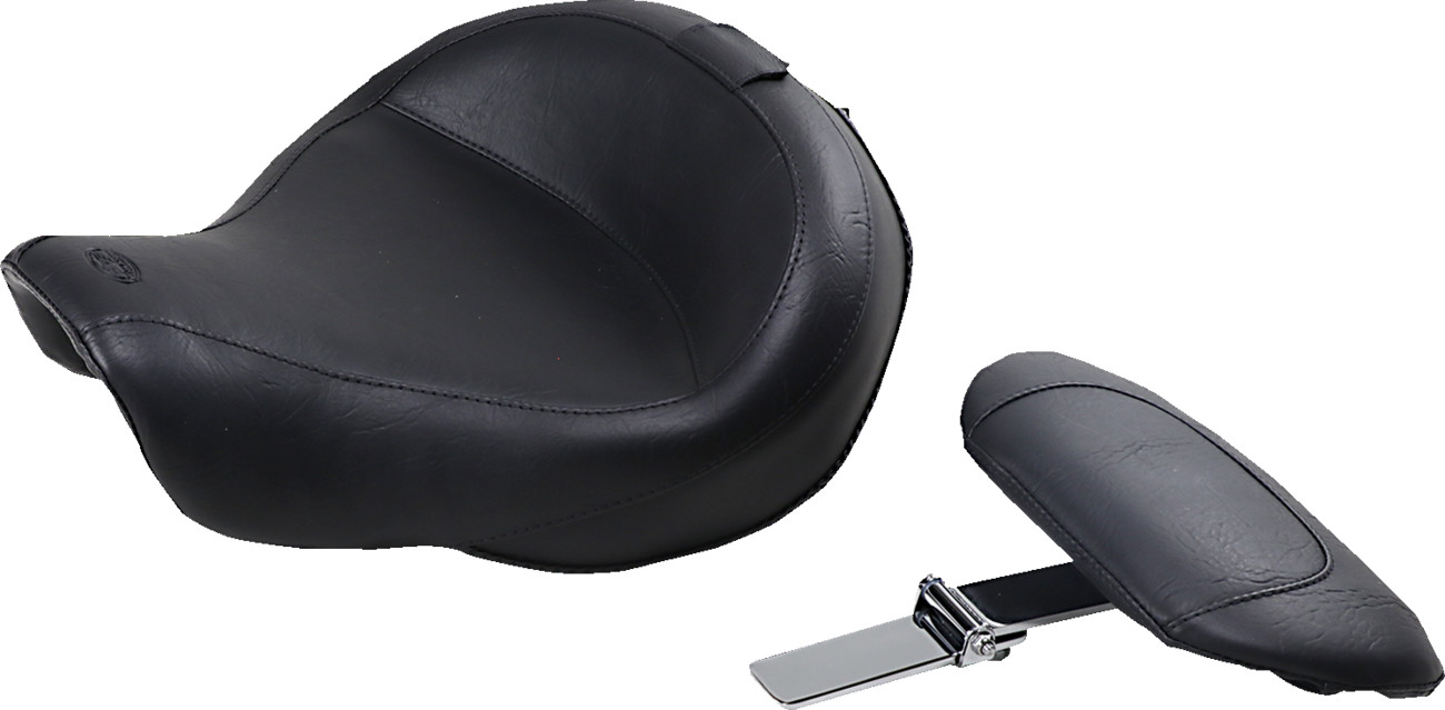 MUSTANG Wide Solo Seat with Removable Backrest
