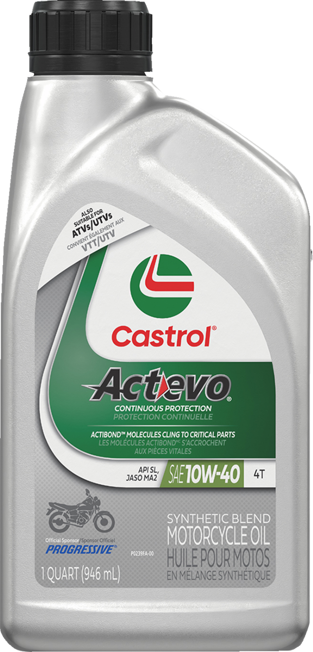 Castrol Actevo Semi-Synthetic 4T Engine Oil