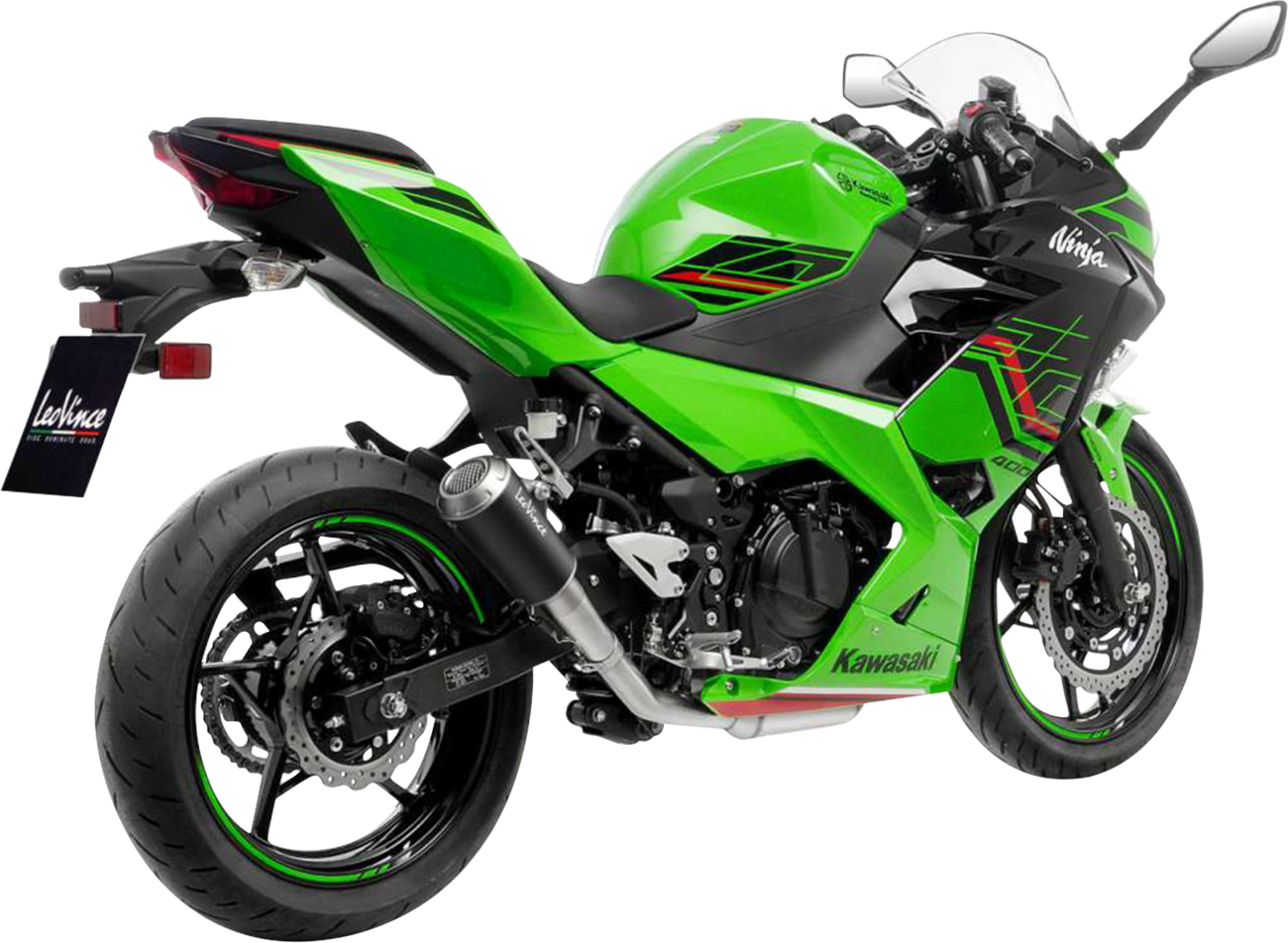 LeoVince LV-10 Slip-On Exhaust Kawasaki Ninja 400 / Z400 2018-2023