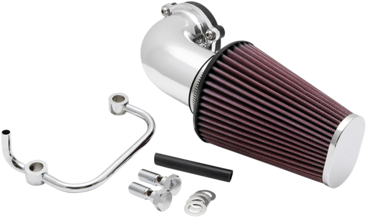 K & N Aircharger® Intake System with Mandrel-Bent Aluminum Intake Tube Kit