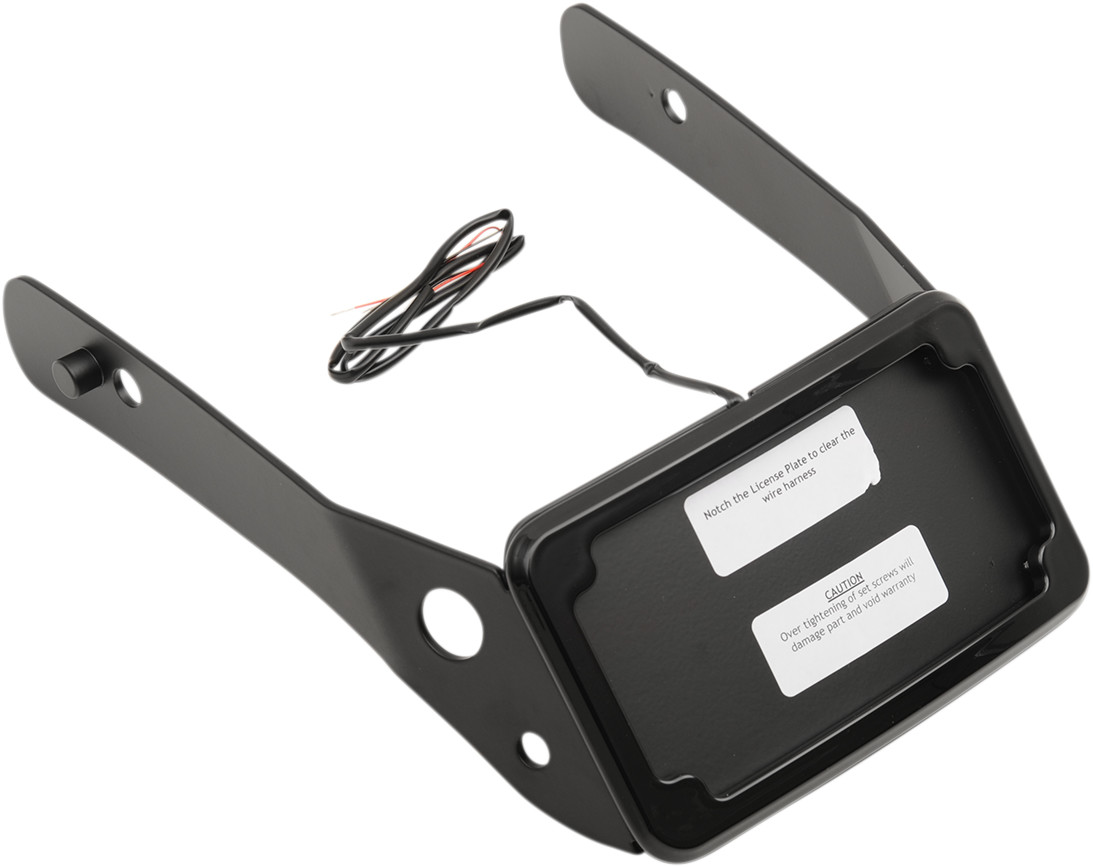 CYCLE VISIONS Curved License Mount with Frame