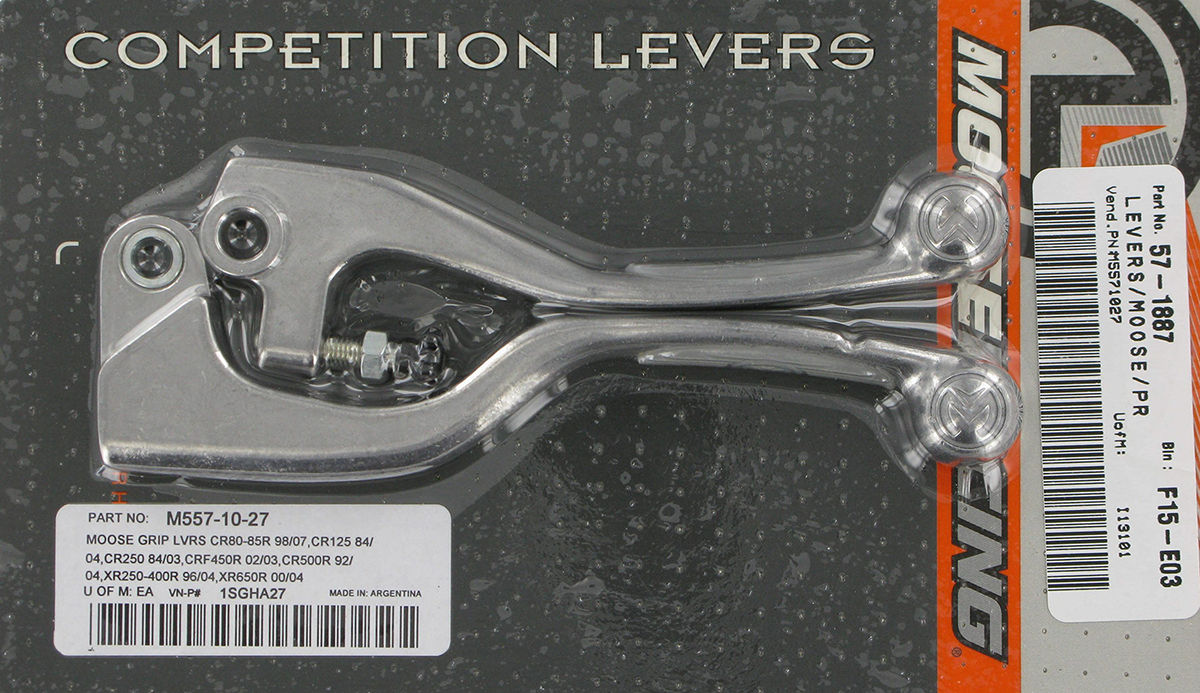 Moose Racing Competition Lever Set Honda 80cc-650cc 1992-2011