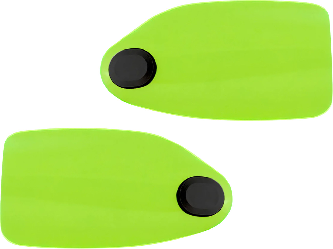 Klock Werks Ice Kolor Flare Hand Guards For Harley With Cable Clutch 1982-2026