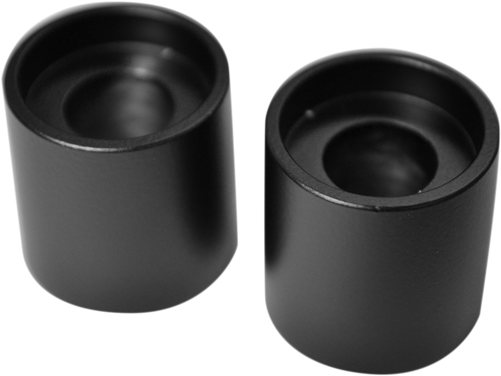 La choppers Handlebar Riser Extensions - 1" - Flat Black