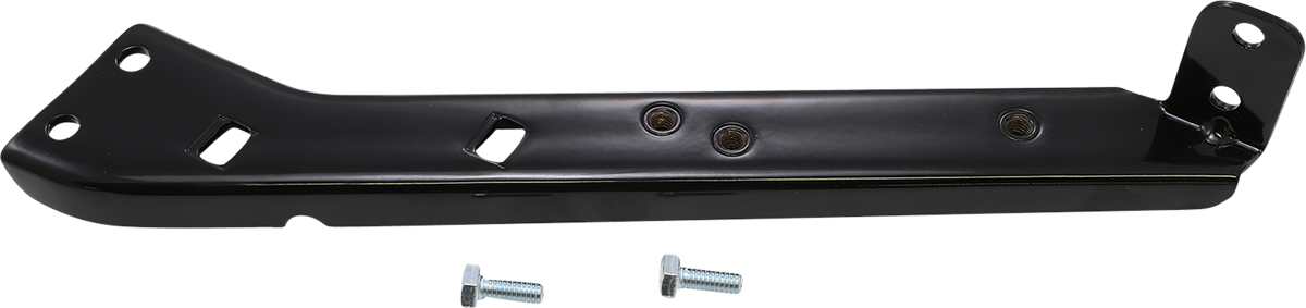 Drag specialties Left Saddlebag Rail Support Bracket - Black Harley Davidson