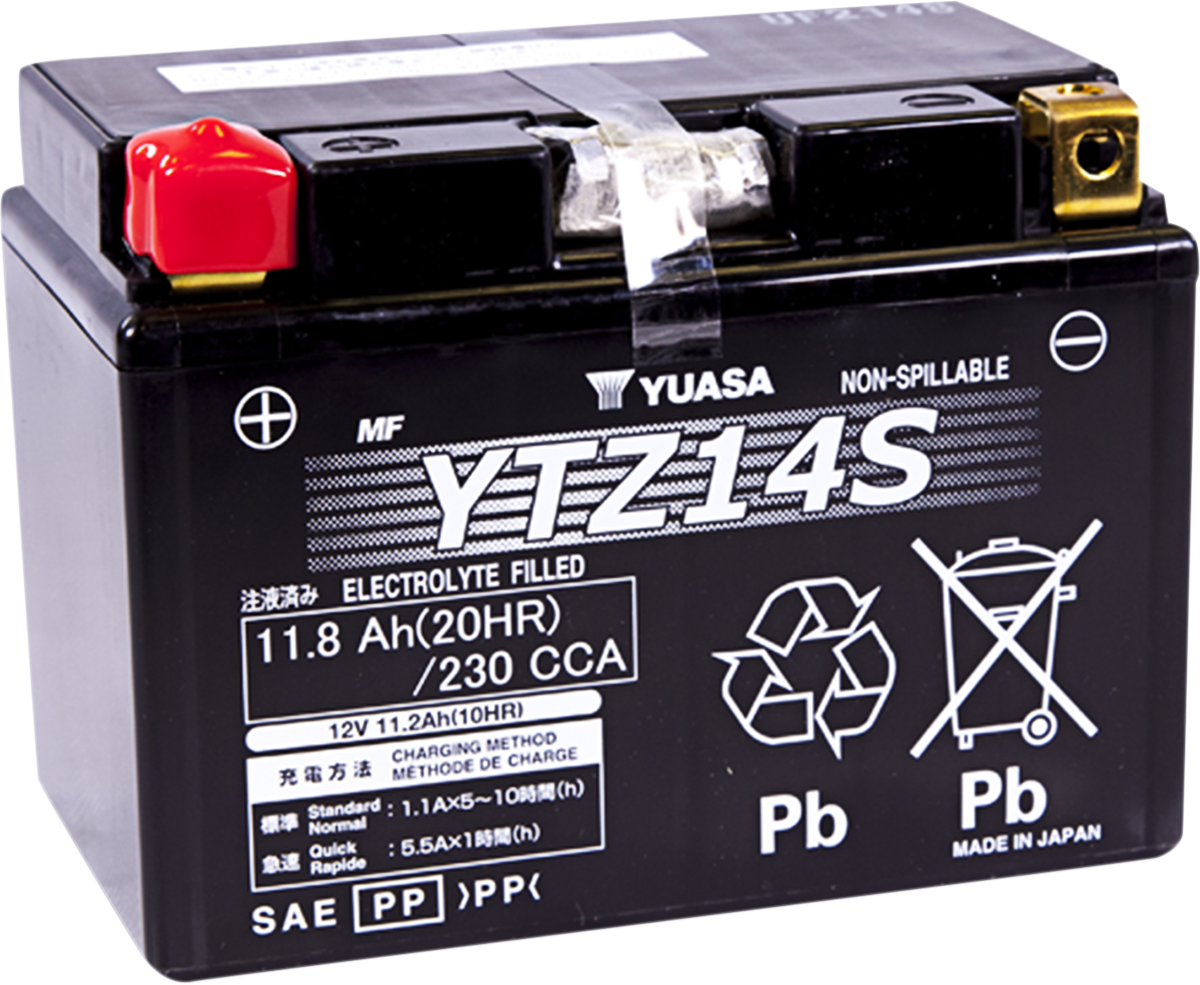 YUASA High Performance AGM Maintenance-Free Battery