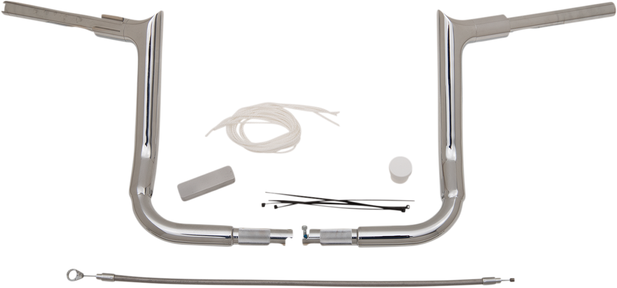 Fat Baggers Inc. 1 1/2" Pointed Top EZ Install Handlebar Kit For Harley Touring 2008-2013