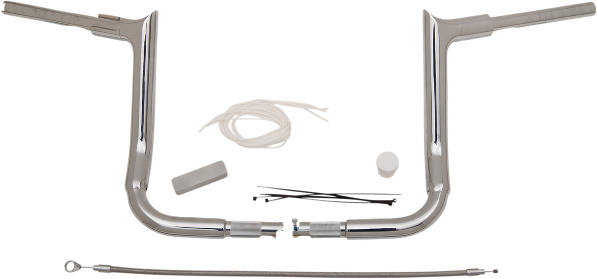 Fat Baggers Inc. 1 1/2" Pointed Top EZ Install Handlebar Kit For Harley Touring 2008-2013