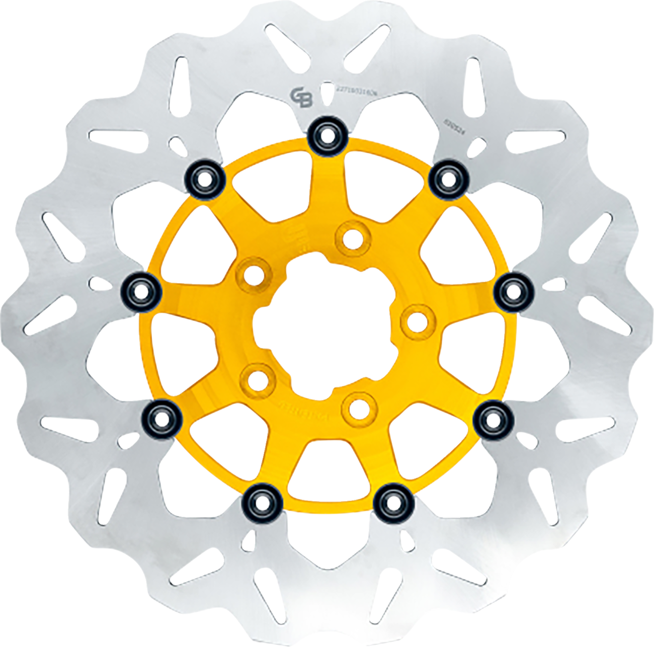 Gbrakes Brake Rotor - Front - Gold Harley Davidson