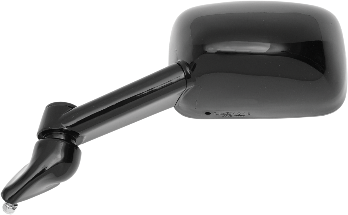 Parts unlimited Mirror - Side View - Rectangle - Black - Left 1992-2002 Kawasaki ZX600 Ninja ZX-6 / 2003-2004 Kawasaki ZZR 600