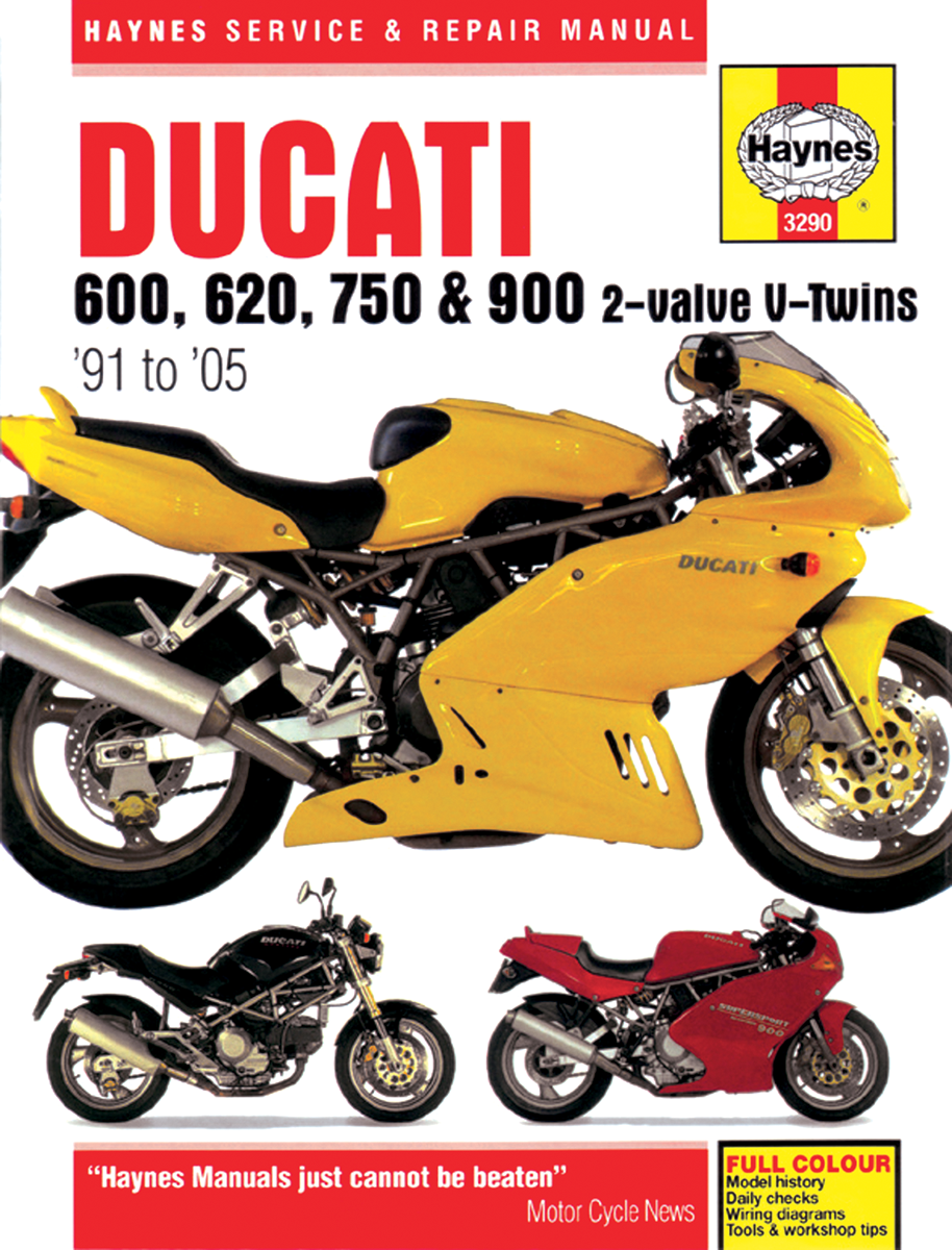 Motorcycle Repair Manual — Motorcycle, Ducati
