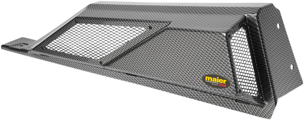 Maier Turbo Intake Scoops - Black Carbon Polaris