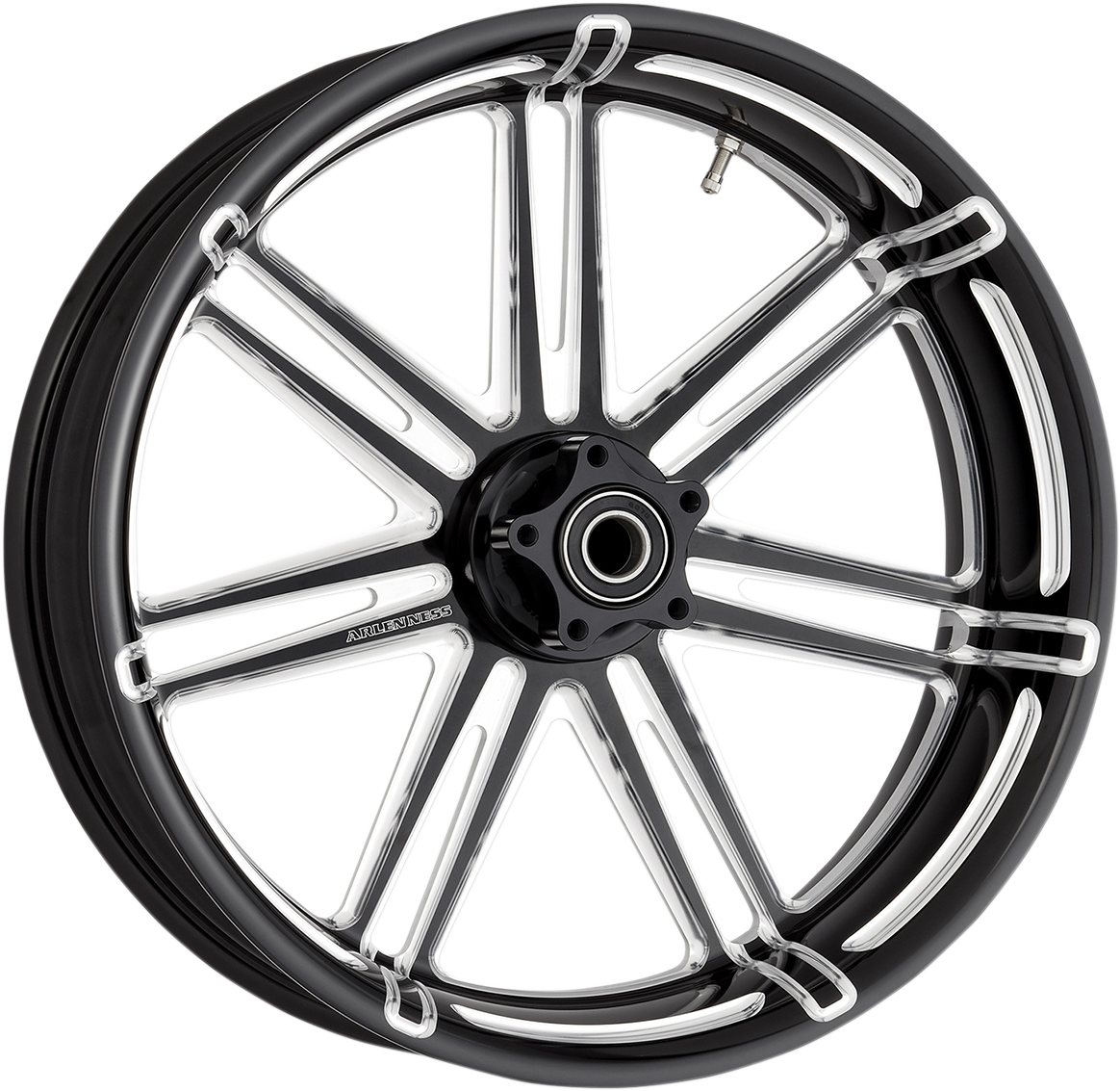 Arlen Ness 7 Valve Complete Wheel Assembly For Harley