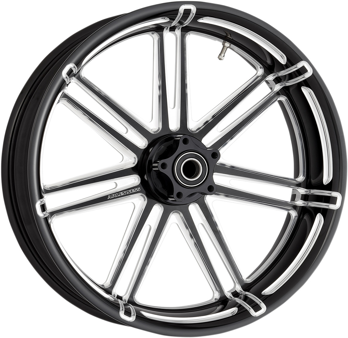 Arlen Ness 7 Valve Complete Wheel Assembly For Harley