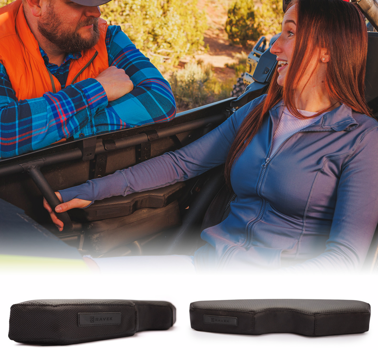 Ravek Heavy Duty Adjustable Armrests - Can-Am Maverick