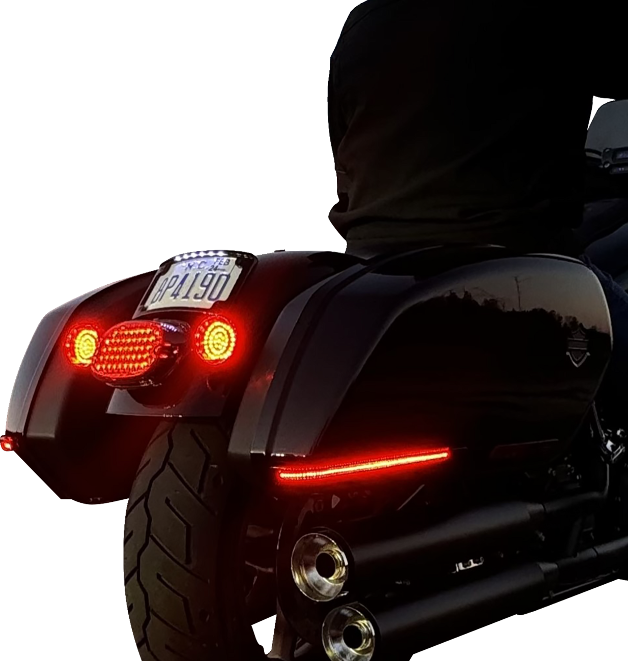 Custom dynamics Saddlebag Lights - LED - Smoke Lens 2022-2024 Harley Davidson FXLRST Low Rider ST 117 / 2018-2021 Harley Davidson FLSB Sport Glide 107 / 2022-2022 Harley Davidson FXRST Low Rider El Diablo 117