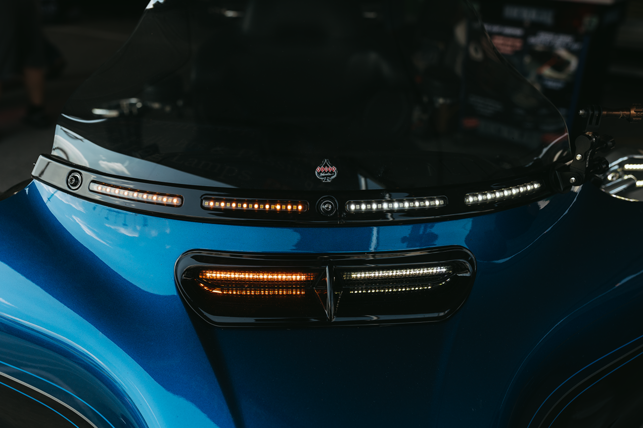 Custom Dynamics LED Vent Insert For Harley Touring 2014-2025