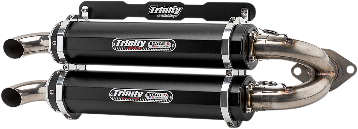 Trinity Racing Stage 5 Slip-On Exhaust Polaris RZR RS1 2018-2019