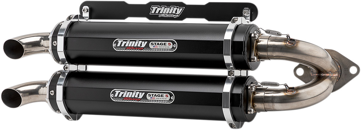 Trinity Racing Stage 5 Slip-On Exhaust Polaris RZR RS1 2018-2019