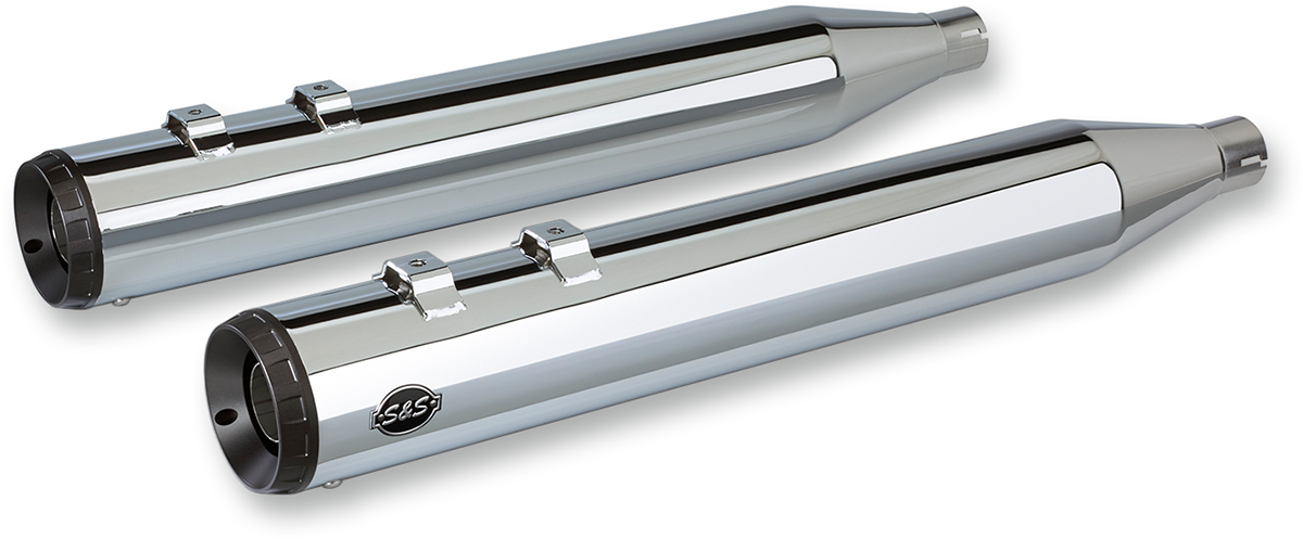 S&S Cycle Grand National Slip-On Muffler For Harley Touring 2017-2025