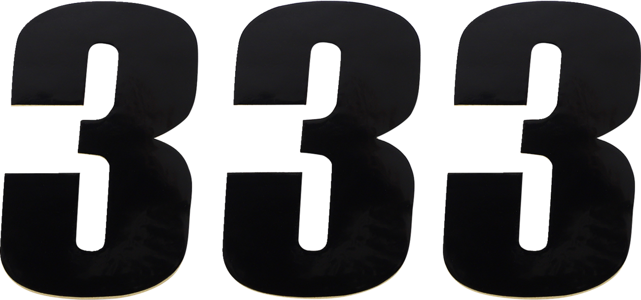 Vinyl Race Numbers