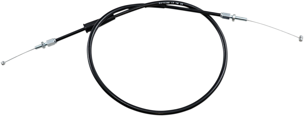 Motion pro Black Vinyl Throttle Cable - Push - '96-'04 XR400R 1996-2004 Honda XR400R