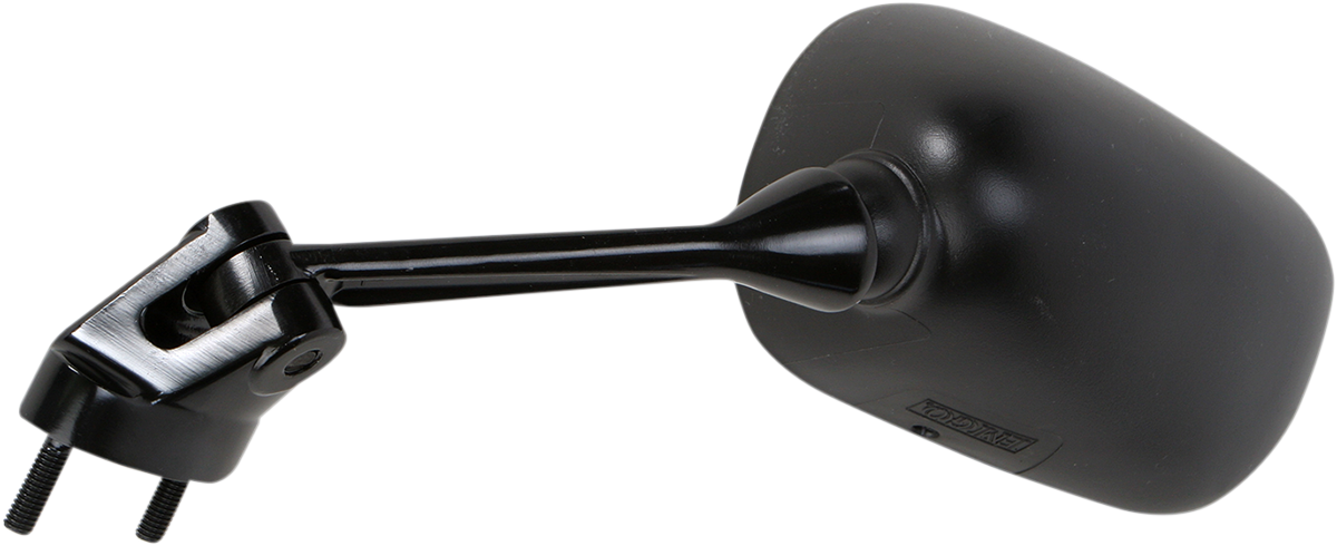 Emgo Mirror - Side View - Rectangle - Black - Left 2007-2008 Kawasaki ZX600 Ninja ZX-6R