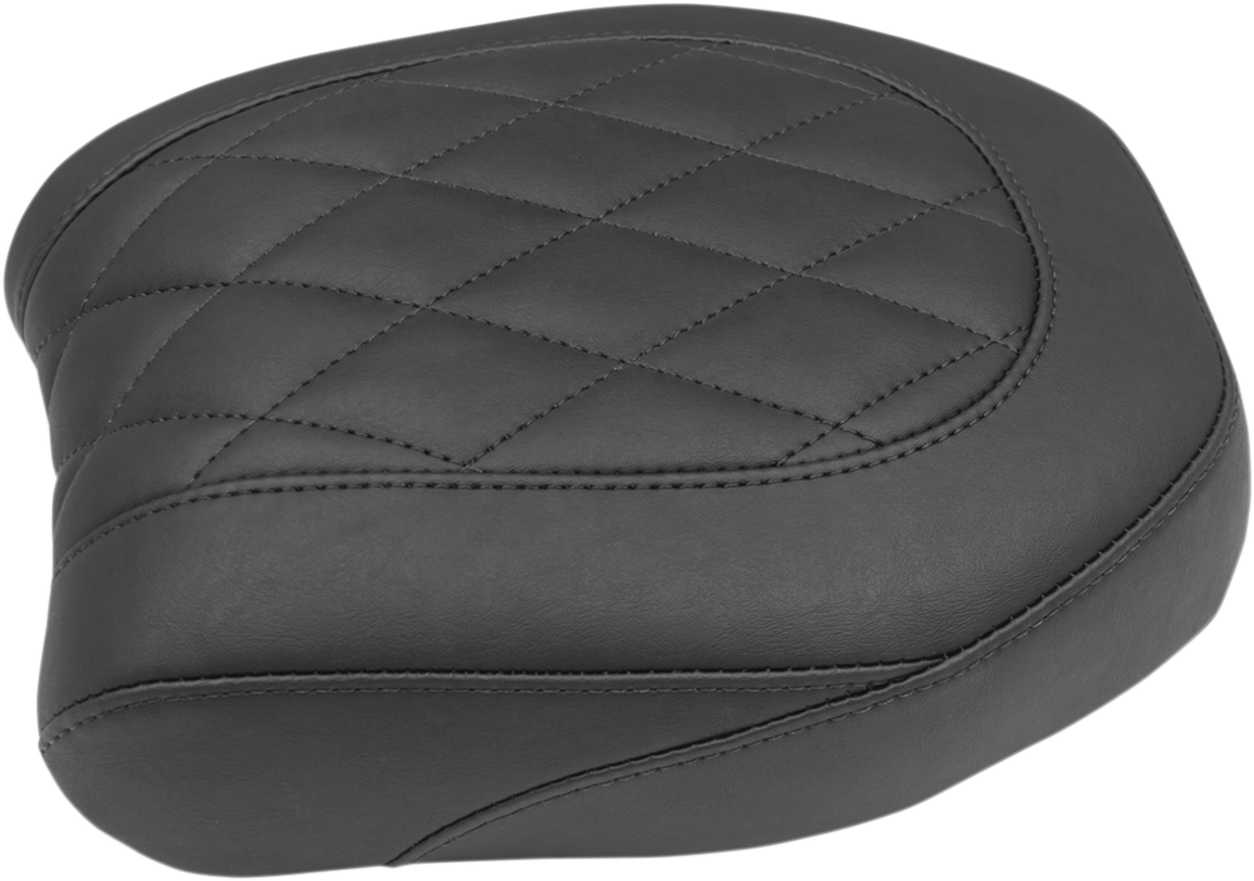 Mustang Wide Tripper Passenger Seat - Diamond 2014-2017 Harley Davidson FXDF Fat Bob