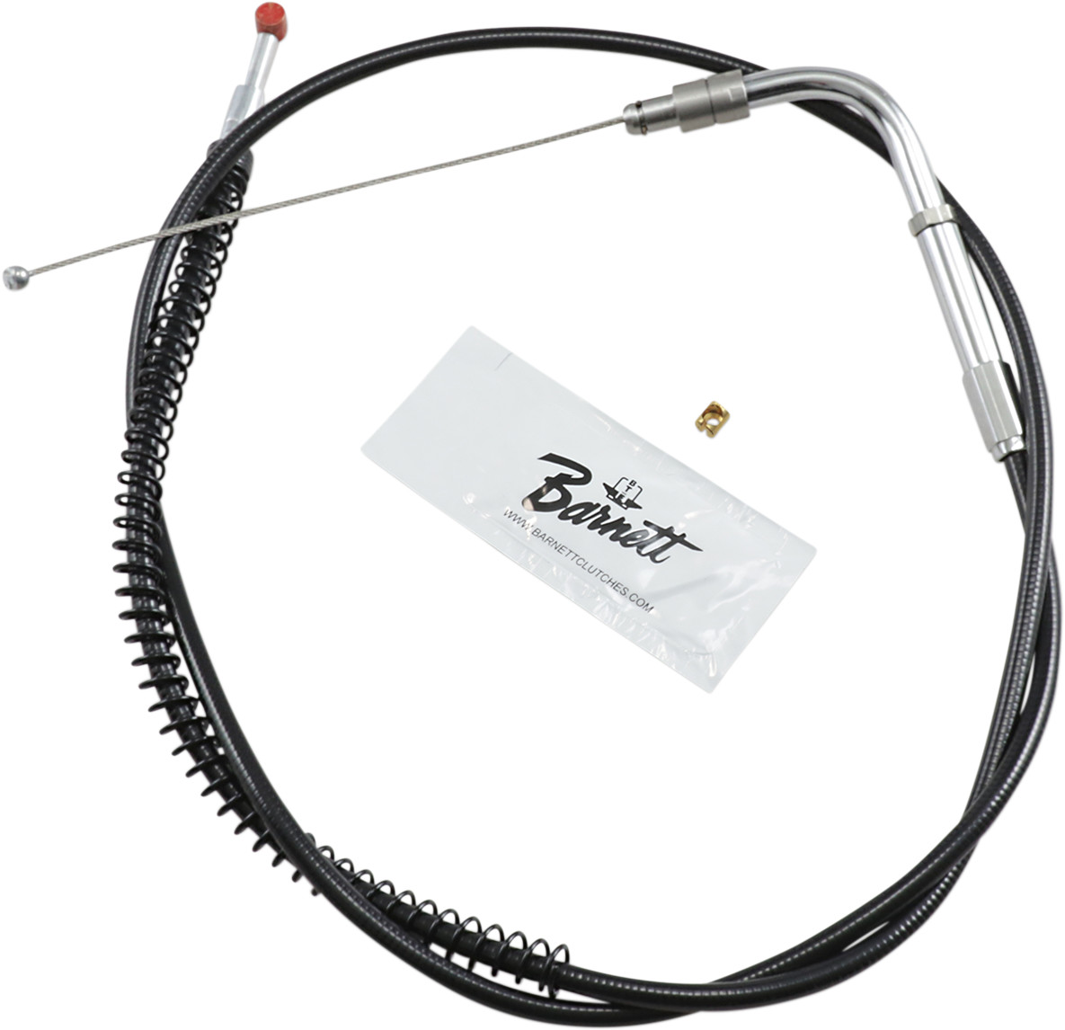 Barnett Black Vinyl Throttle Cable For Harley FXD / FXDF 2006-2017