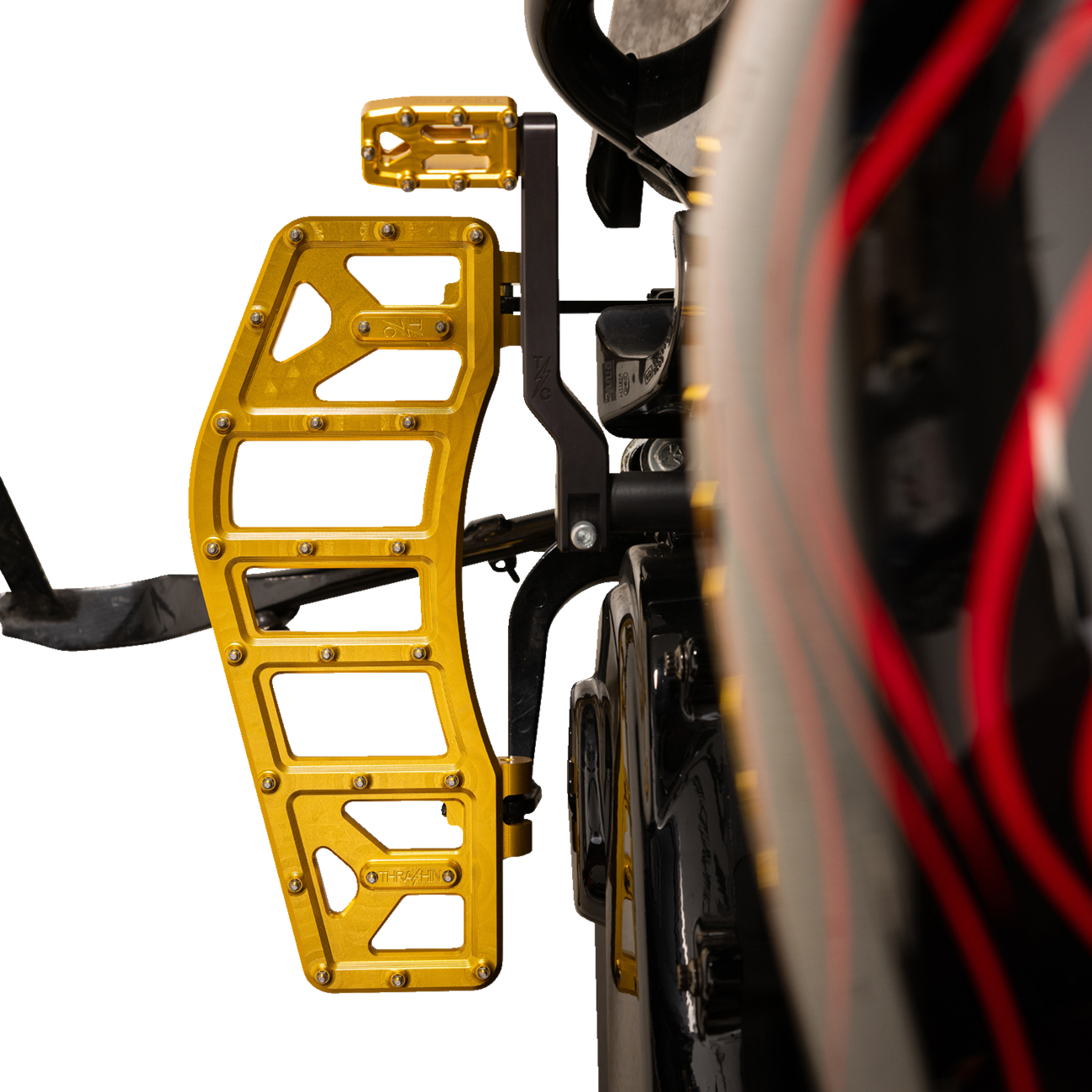 Thrashin supply co. Aggressor Shifter Peg - Gold