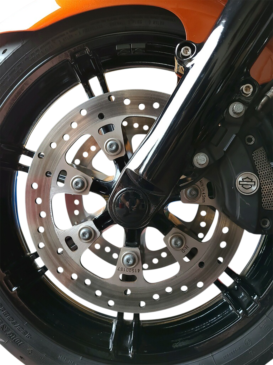 Klock Werks Flush Mount 25mm Front Axle For Harley 2007-2025