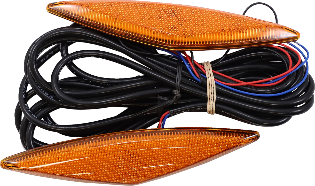 Show chrome Marker Light - Amber - Can-Am
