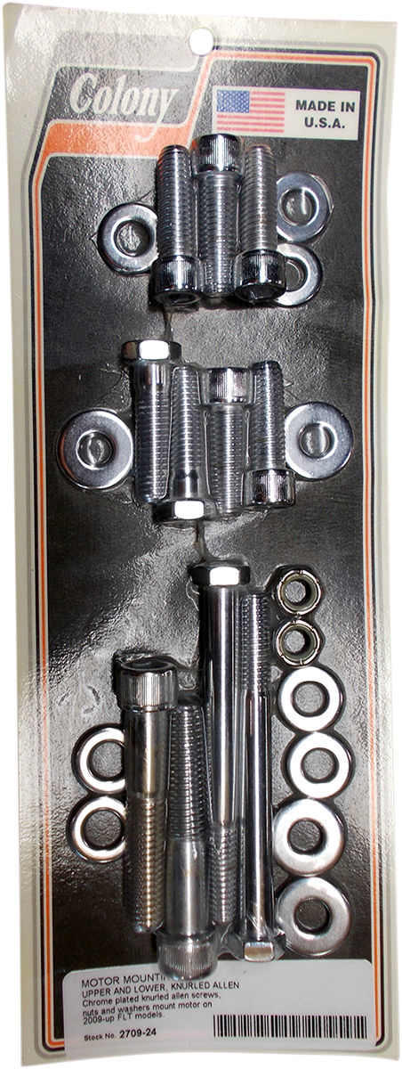 COLONY Motor Mount Bolt Kit