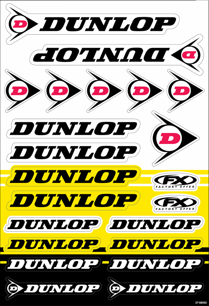 Factory Effex Dunlop Sticker Sheet