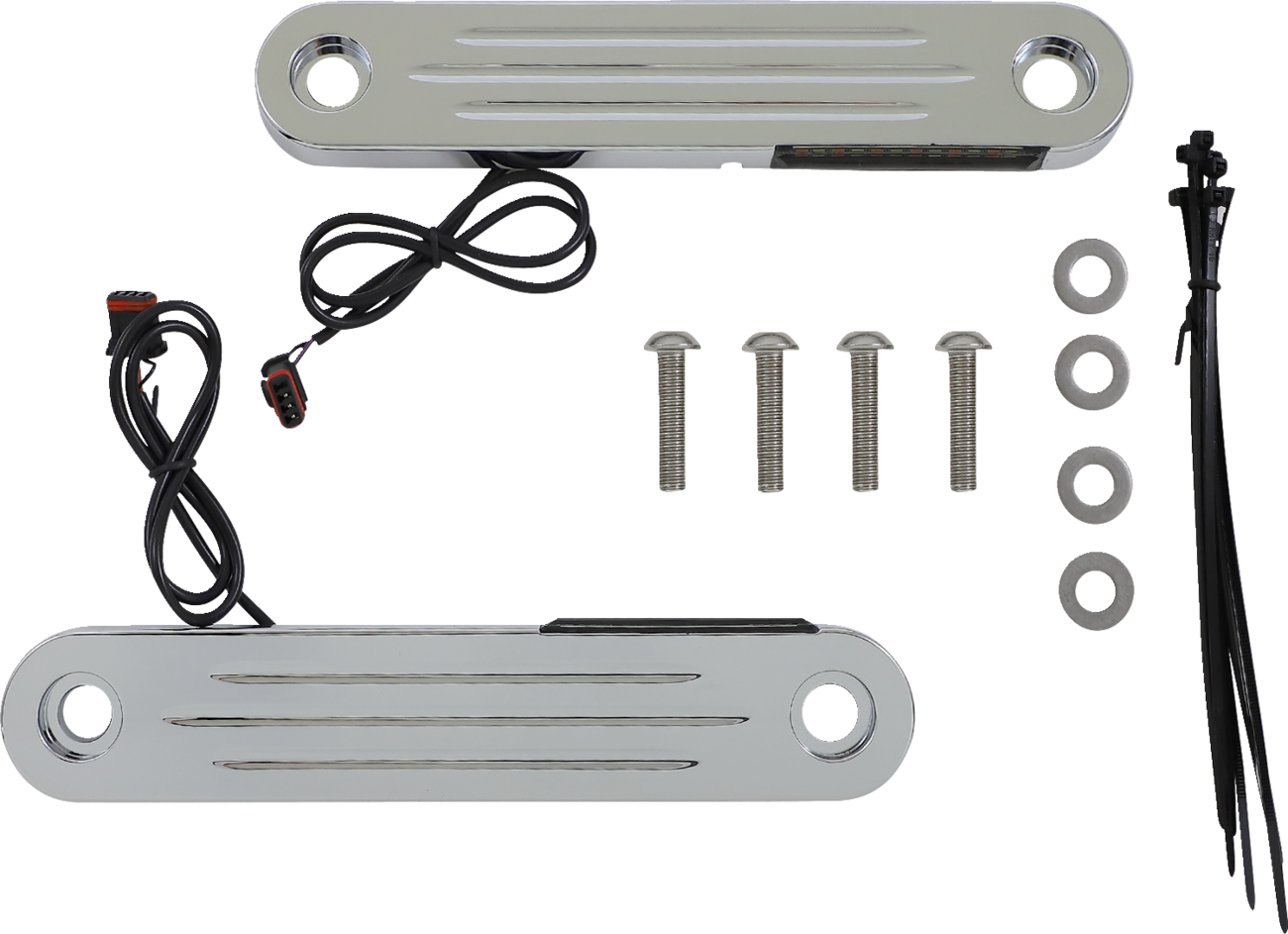 Custom Dynamics ProBEAM V2 LED Front Turn Signal Strips For Harley Touring 1996-2025