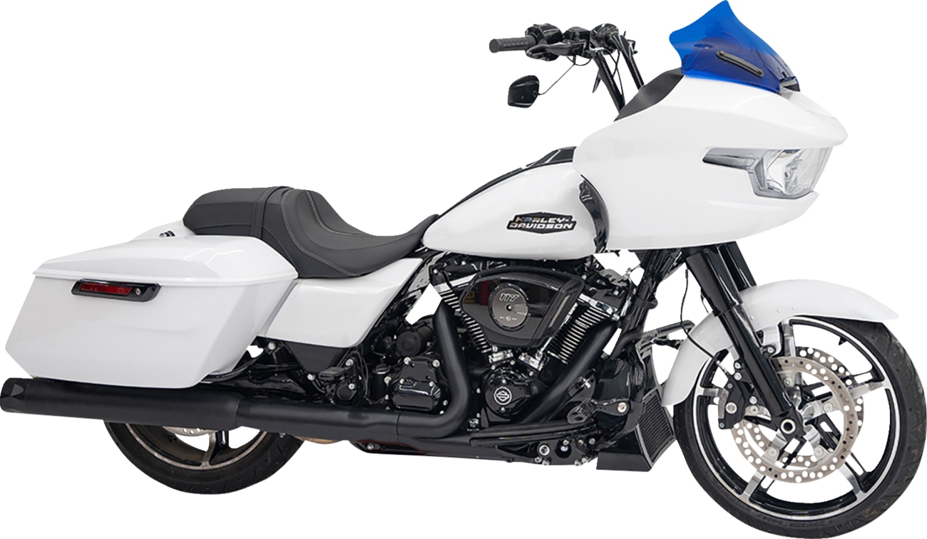 Klock werks Kolor Flare™ Windshield - 10" - Blue - FLTR 2023-2024 Harley Davidson FLTRXSE CVO Road Glide / 2024-2024 Harley Davidson FLTRXSTSE CVO Road Glide ST / 2024-2024 Harley Davidson FLTRX Road Glide