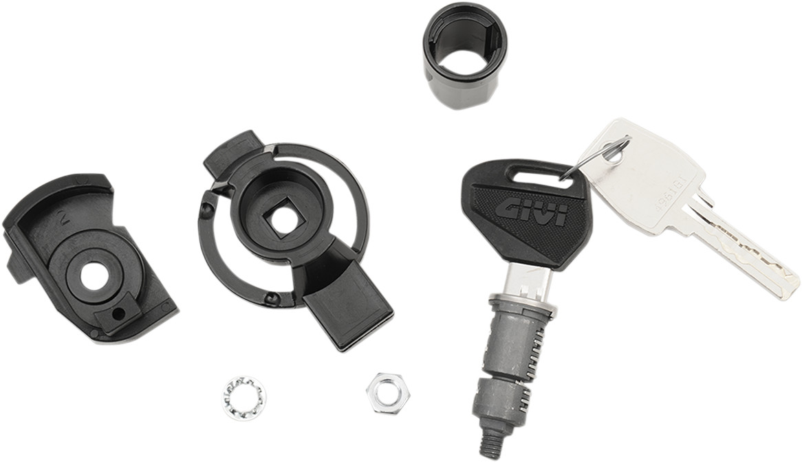 Givi SL101 / SL102 / SL103 / SL105 Black Key Security Lock Set