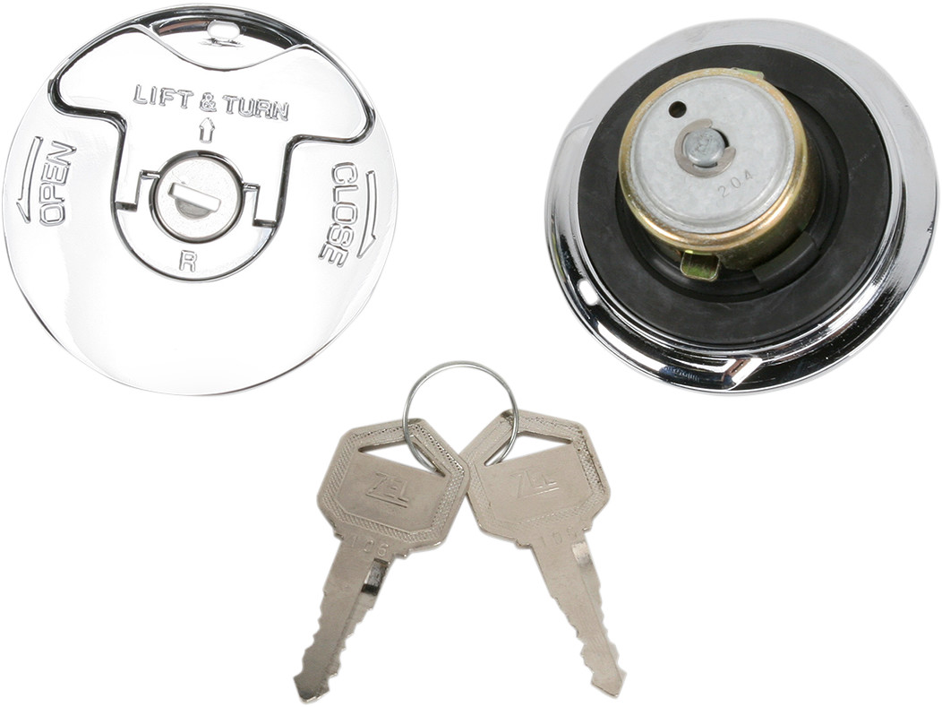 Drag Specialties Flush-Mount Locking Gas Cap