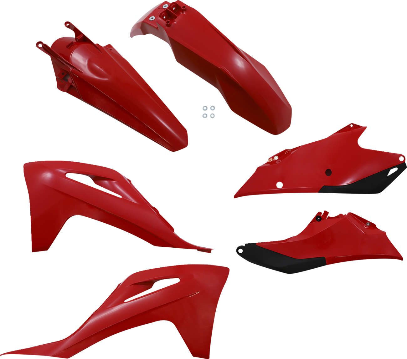 Acerbis Standard Replacement Body Kit - Red Gas Gas