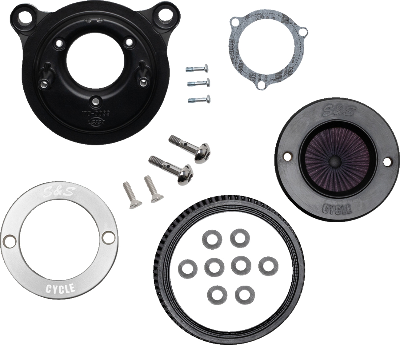 S&S CYCLE Air Stinger Stealth Air Cleaner Kit