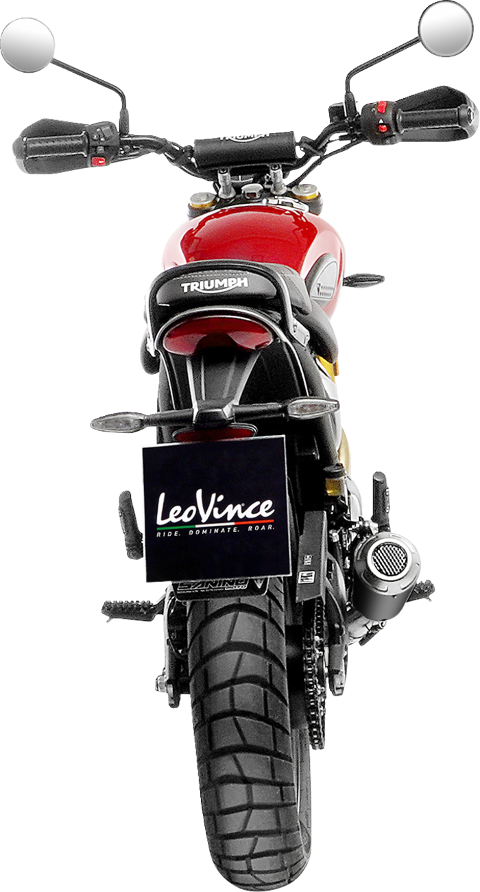 LeoVince LV-10 Slip-On Exhaust Triumph Speed 400 / Scrambler 400 X 2024