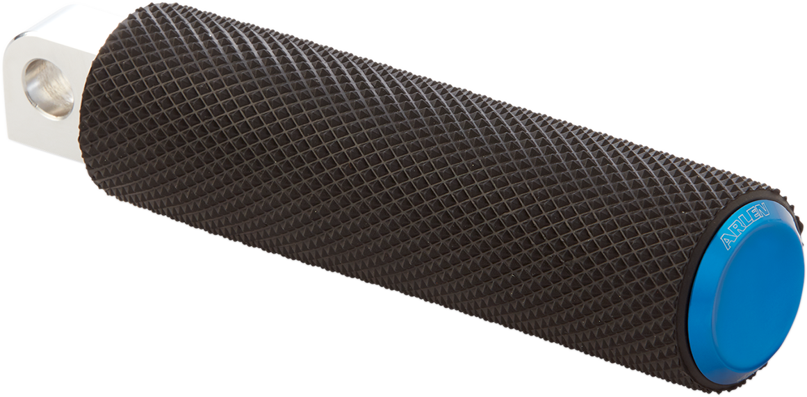 Arlen Ness Anodized Knurled Footpegs For Harley