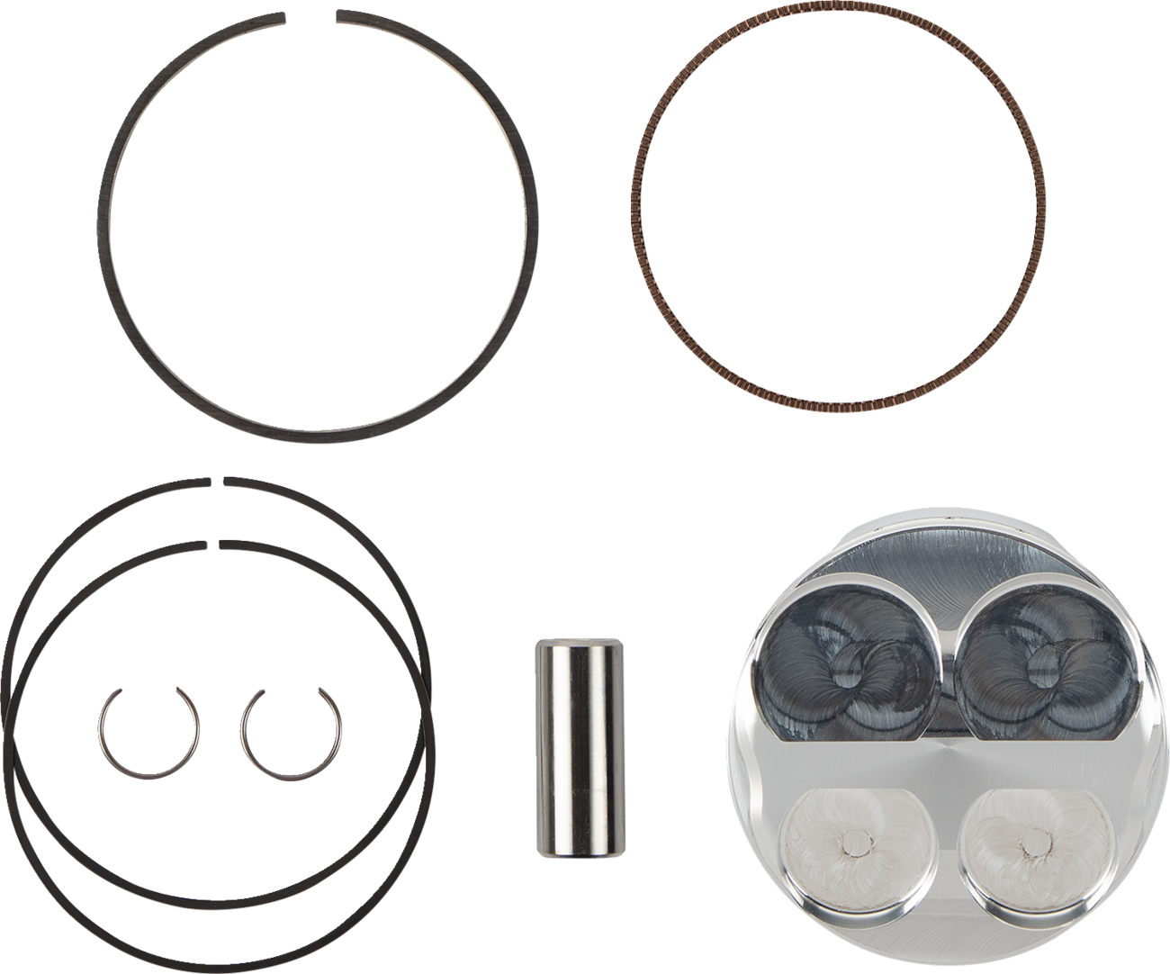 Je pistons Piston Kit - 77.00 mm - 14.0:1 CR - Yamaha