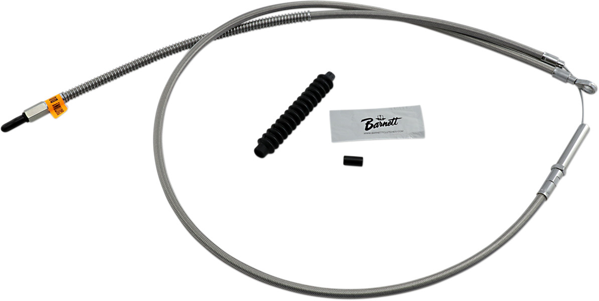 BARNETT High-Efficiency Stainless Steel Clutch Cable for Harley-Davidson