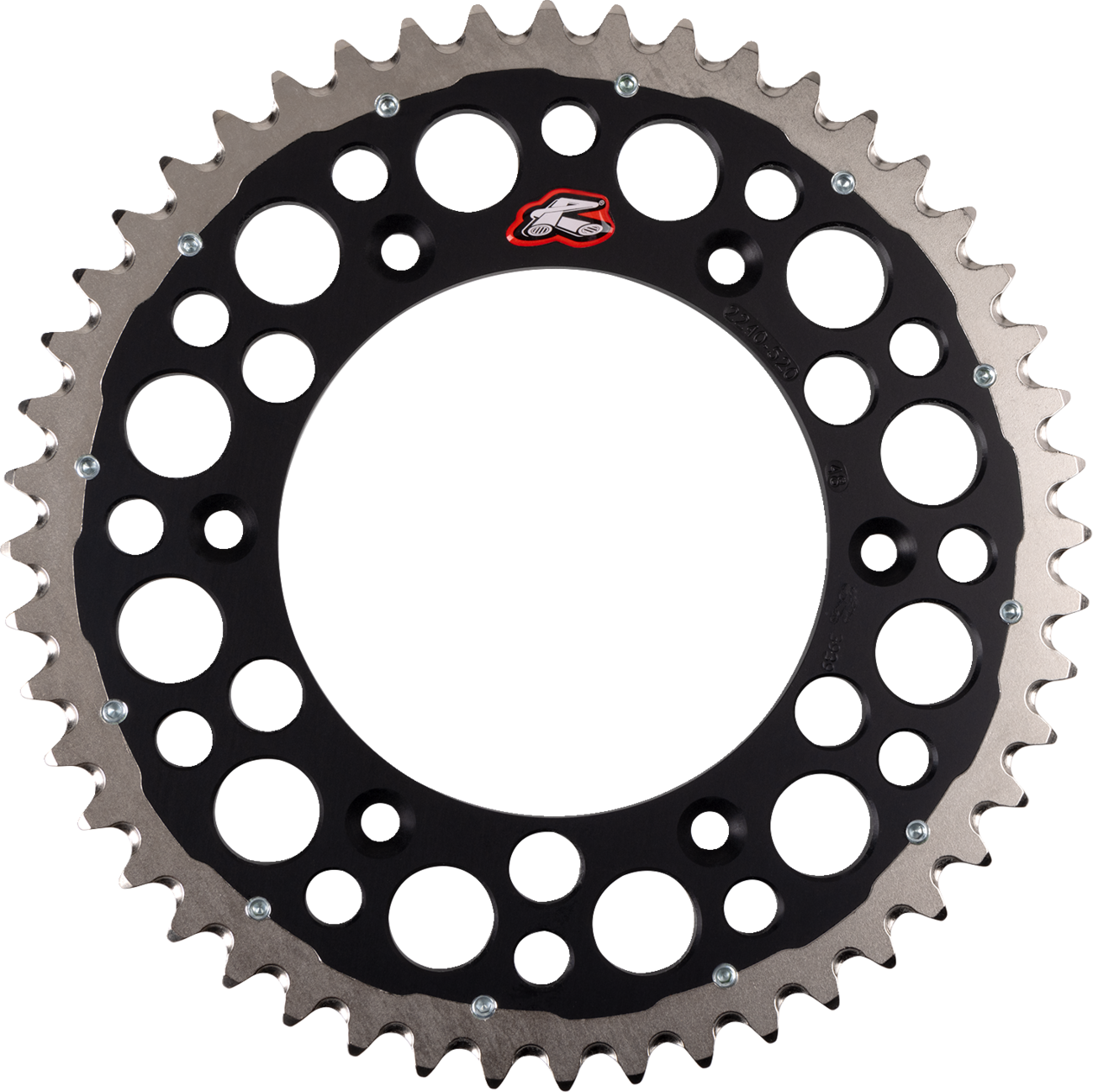 Renthal Twinring™ Rear Sprocket - 48 Tooth - Black - Gas Gas/Husqvarna/KTM 48T