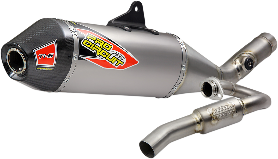 Pro Circuit Ti-6 Titanium Exhaust System Suzuki RM-Z 250 2019-2025